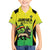 Custom Jamaica Football Kid Hawaiian Shirt Go Reggae Boyz