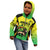Custom Jamaica Football Kid Hoodie Go Reggae Boyz