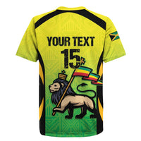Custom Jamaica Football Rugby Jersey Go Reggae Boyz