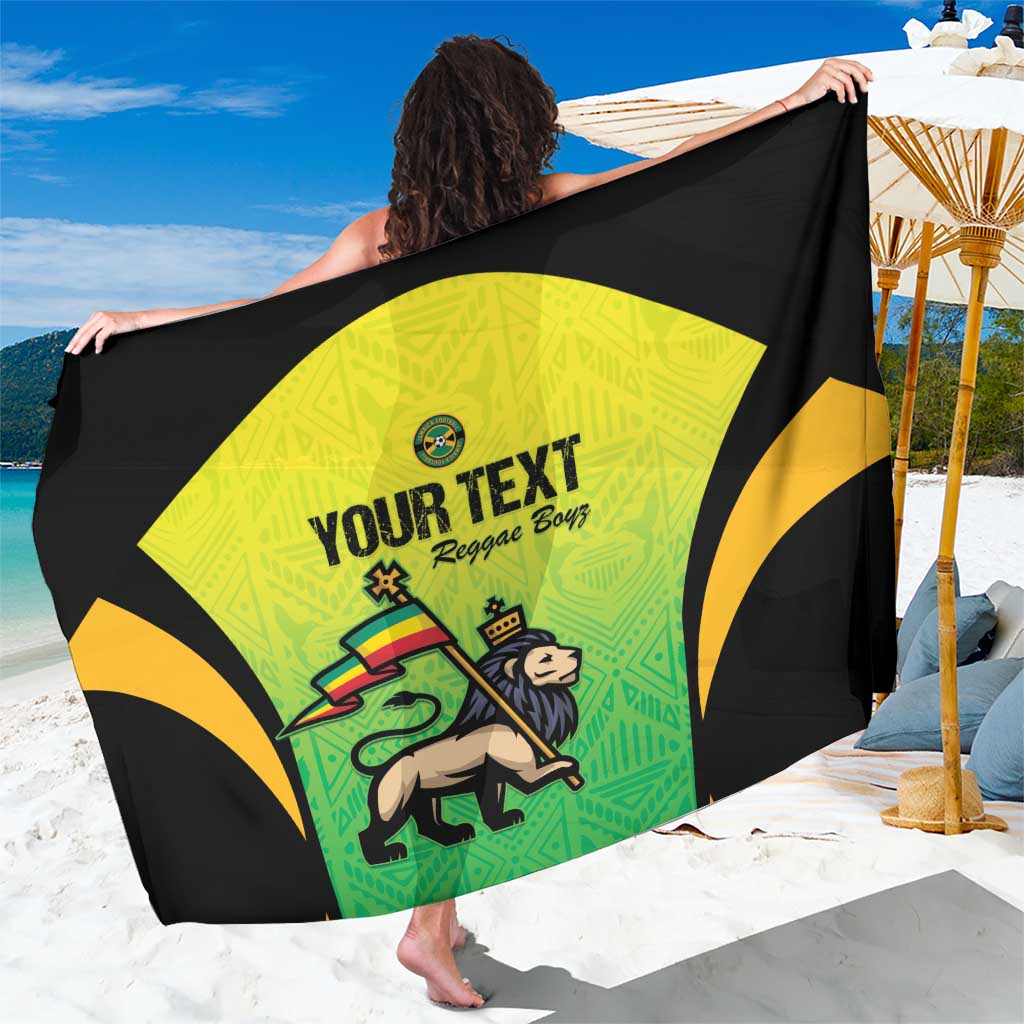 Custom Jamaica Football Sarong Go Reggae Boyz