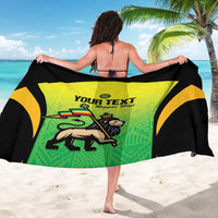 Custom Jamaica Football Sarong Go Reggae Boyz