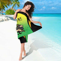 Custom Jamaica Football Sarong Go Reggae Boyz