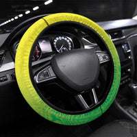 Jamaica Football Steering Wheel Cover Go Reggae Boyz