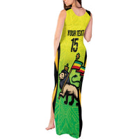 Custom Jamaica Football Tank Maxi Dress Go Reggae Boyz