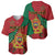 Personalised Morocco Baseball Jersey Coat Of Arms With Rose