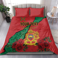 Personalised Morocco Bedding Set Coat Of Arms With Rose
