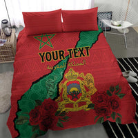 Personalised Morocco Bedding Set Coat Of Arms With Rose
