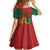 Personalised Morocco Family Matching Off Shoulder Maxi Dress and Hawaiian Shirt Coat Of Arms With Rose