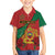 Personalised Morocco Family Matching Summer Maxi Dress and Hawaiian Shirt Coat Of Arms With Rose