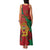 Personalised Morocco Family Matching Tank Maxi Dress and Hawaiian Shirt Coat Of Arms With Rose