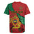 Personalised Morocco Rugby Jersey Coat Of Arms With Rose