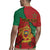 Personalised Morocco Rugby Jersey Coat Of Arms With Rose