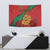 Personalised Morocco Tapestry Coat Of Arms With Rose