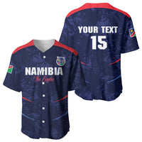 Namibia Cricket Custom Baseball Jersey Come On Eagles