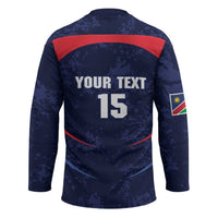 Namibia Cricket Custom Hockey Jersey Come On Eagles