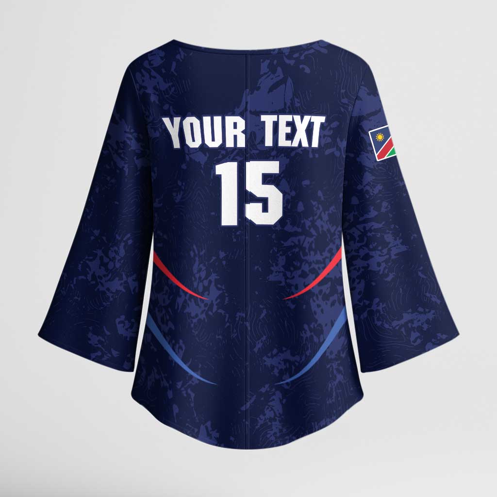Namibia Cricket Custom Kimono Sleeve Blouse Come On Eagles