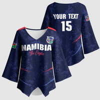 Namibia Cricket Custom Kimono Sleeve Blouse Come On Eagles