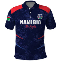 Namibia Cricket Custom Polo Shirt Come On Eagles