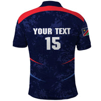 Namibia Cricket Custom Polo Shirt Come On Eagles