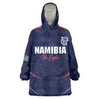 Namibia Cricket Custom Wearable Blanket Hoodie Come On Eagles