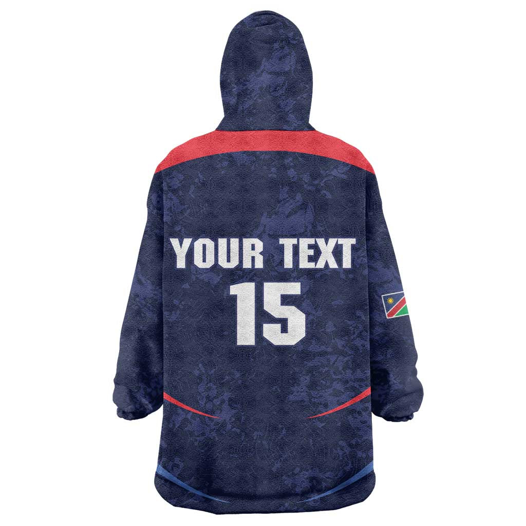 Namibia Cricket Custom Wearable Blanket Hoodie Come On Eagles