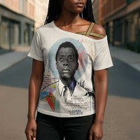 James Baldwin Cross Shoulder Shirt Civil Rights Writer