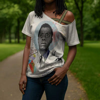 James Baldwin Cross Shoulder Shirt Civil Rights Writer