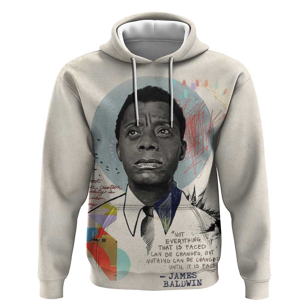 James Baldwin Hoodie Civil Rights Writer