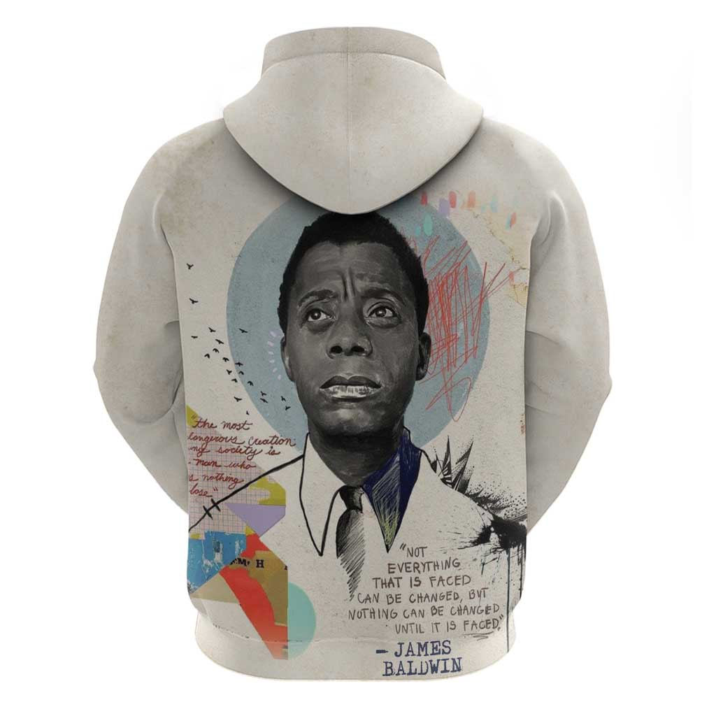 James Baldwin Hoodie Civil Rights Writer