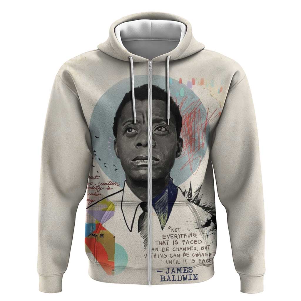James Baldwin Hoodie Civil Rights Writer