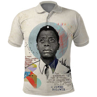 James Baldwin Polo Shirt Civil Rights Writer