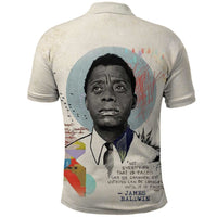 James Baldwin Polo Shirt Civil Rights Writer