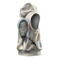James Baldwin Sleeveless Hoodie Civil Rights Writer