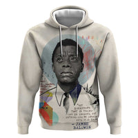 James Baldwin Zip Hoodie Civil Rights Writer