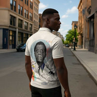 James Baldwin Zipper Polo Shirt Civil Rights Writer
