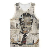 James Baldwin Basketball Jersey Vintage Newspaper Style