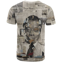 James Baldwin T shirt Vintage Newspaper Style
