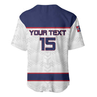 Custom Norway Ice Hockey 2026 Baseball Jersey Come On Polar Bears