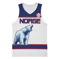 Custom Norway Ice Hockey 2026 Basketball Jersey Come On Polar Bears