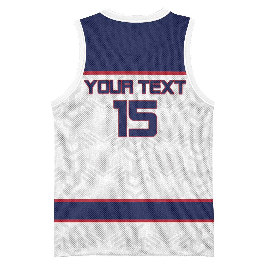 Custom Norway Ice Hockey 2026 Basketball Jersey Come On Polar Bears