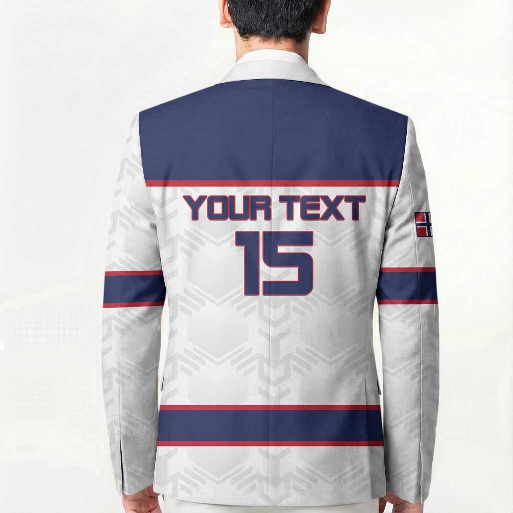 Custom Norway Ice Hockey 2026 Blazer Come On Polar Bears