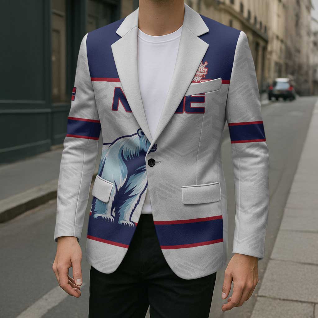Custom Norway Ice Hockey 2026 Blazer Come On Polar Bears