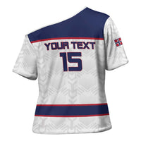 Custom Norway Ice Hockey 2026 Cross Shoulder Shirt Come On Polar Bears