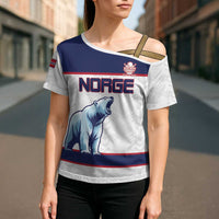 Custom Norway Ice Hockey 2026 Cross Shoulder Shirt Come On Polar Bears