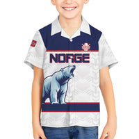 Custom Norway Ice Hockey 2026 Hawaiian Shirt Come On Polar Bears
