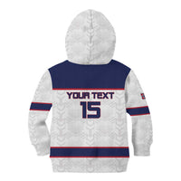 Custom Norway Ice Hockey 2026 Kid Hoodie Come On Polar Bears