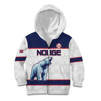 Custom Norway Ice Hockey 2026 Kid Hoodie Come On Polar Bears