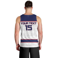 Custom Norway Ice Hockey 2026 Men Tank Top Come On Polar Bears