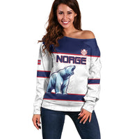Custom Norway Ice Hockey 2026 Off Shoulder Sweater Come On Polar Bears