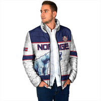Custom Norway Ice Hockey 2026 Padded Jacket Come On Polar Bears